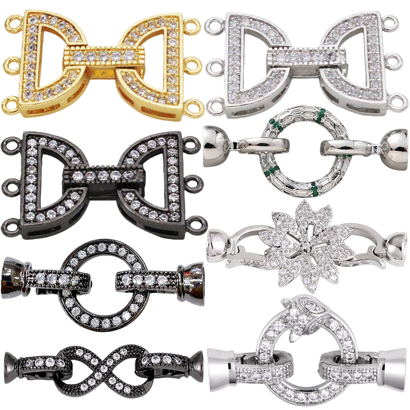 Jewelry Making School - Juya 18K Vergulde Decoratieve Connector Sluiting