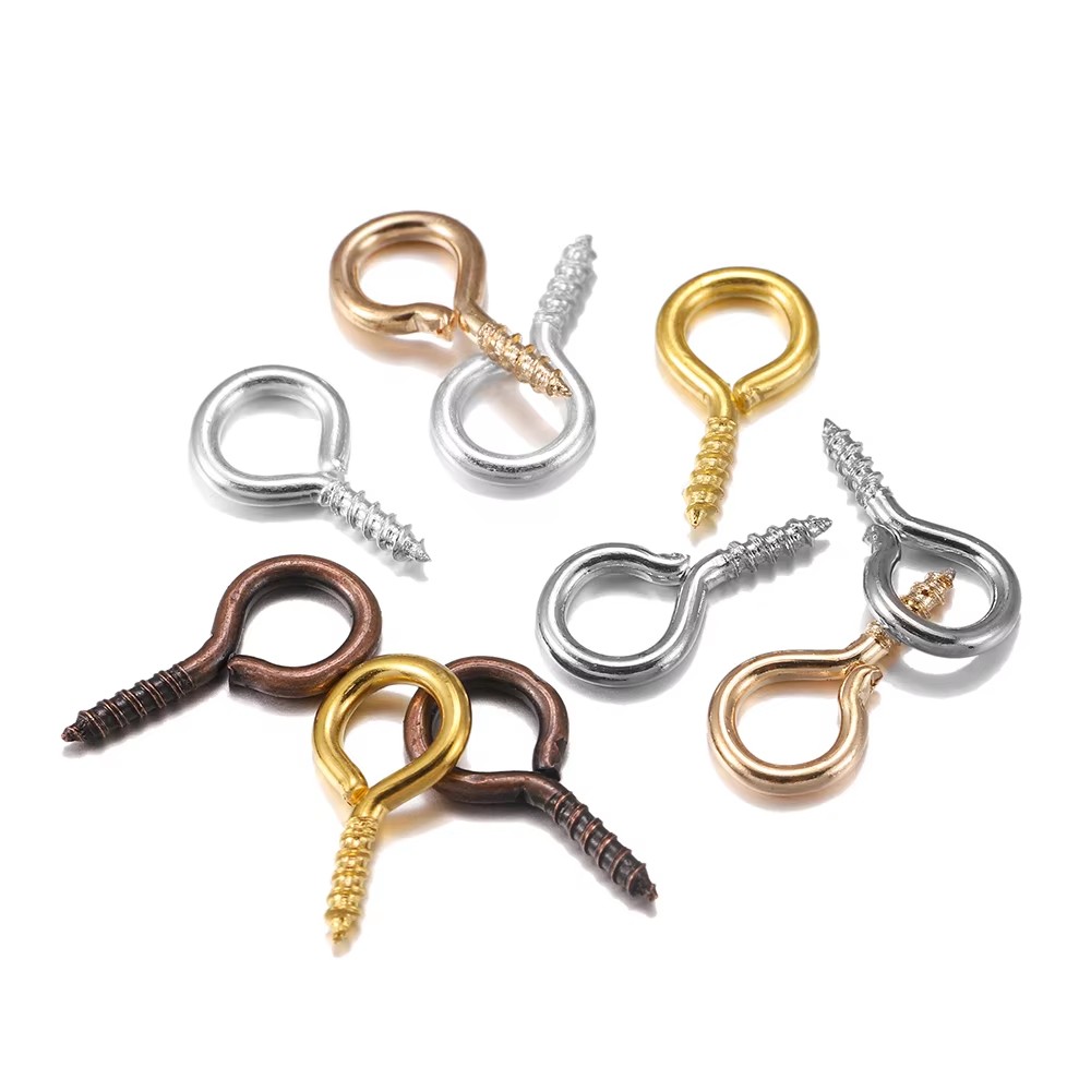 Jewelry Making Rivets - 100/200 stks/partij Metalen Kleine Tiny Schroef