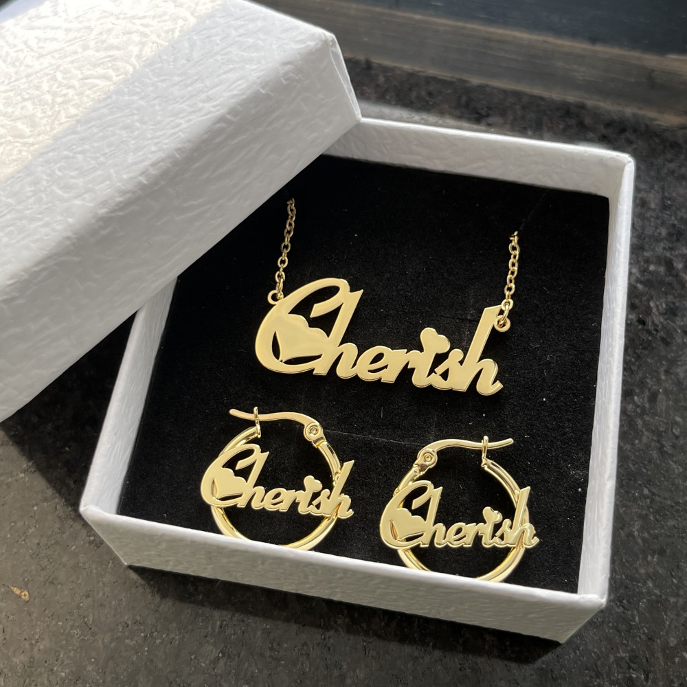 Making Custom Jewelry - Duoying Custom Oorbel Sieraden Set Gepersonaliseerd