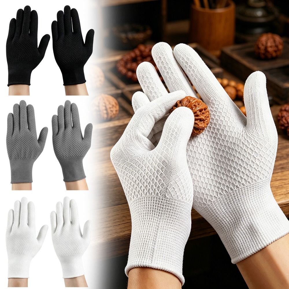 Jewelry Making Gloves - 12 paar ananas antieke werkhandschoenen, ademend,