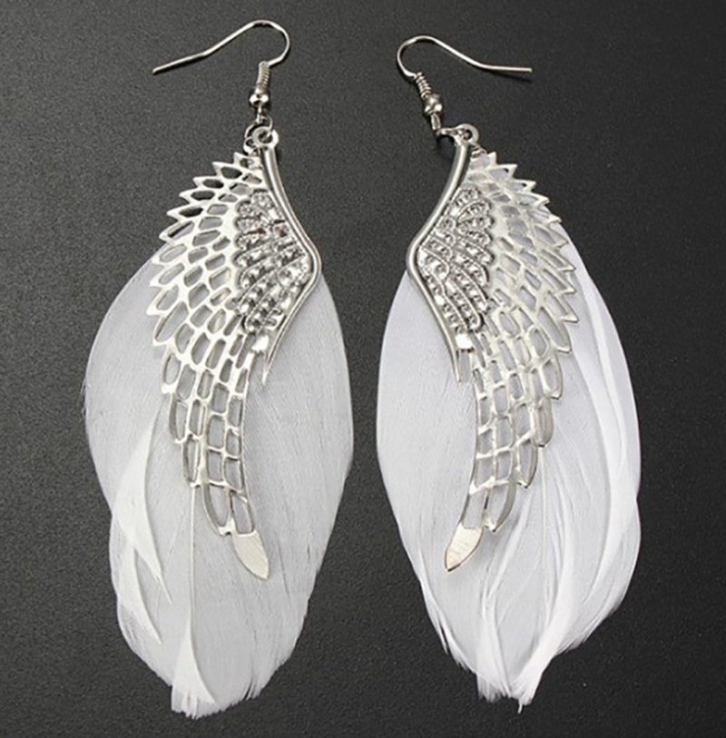 Jewelry Making Event - 12 paren/partij Feaher Oorbellen Studs Etnische