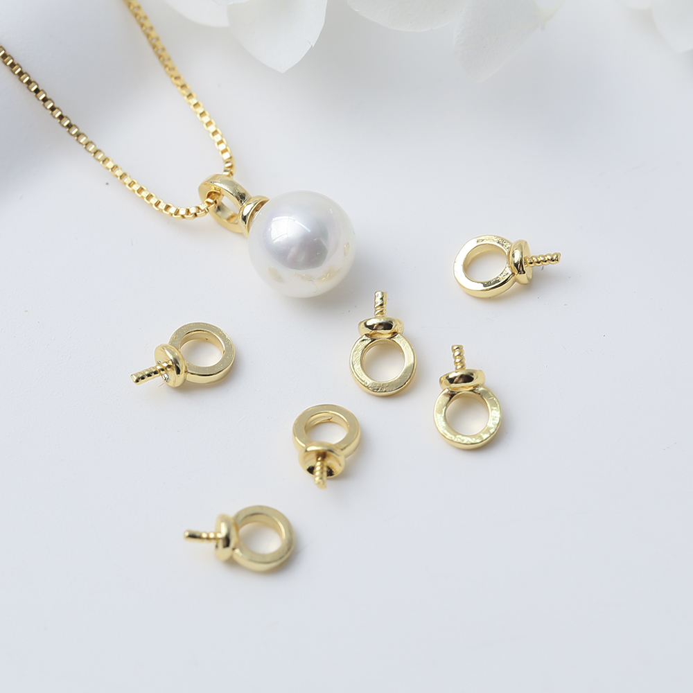 Jewelry Making Rivets - Messing Cup Parel Peg Bails Pin