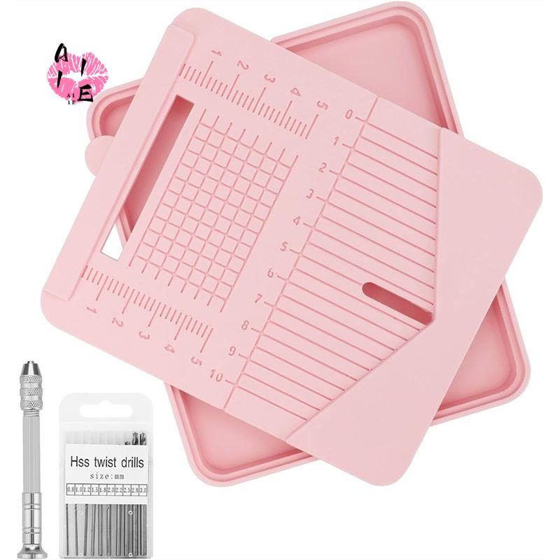 Jewelry Making Guide - A11E-Polymer Clay Earring Drill Guide, Polymer