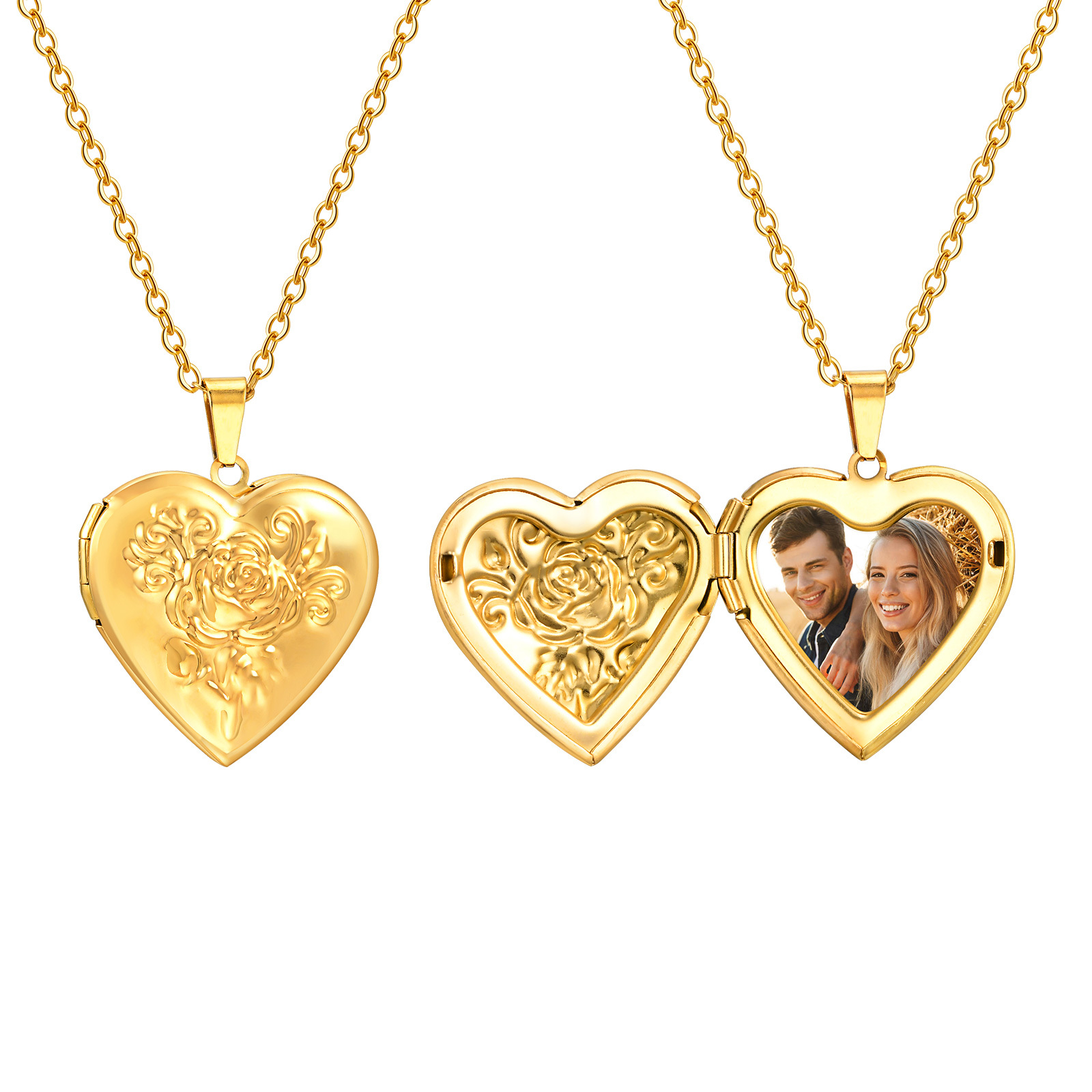 Making Custom Jewelry - Gepersonaliseerde hart hanger ketting voor dames,