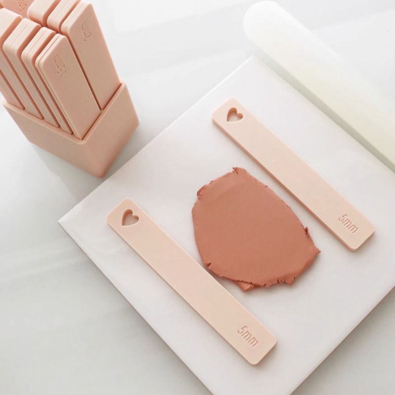Jewelry Making Guide - 2 stks/set Liniaal Dikte Plaat Zacht