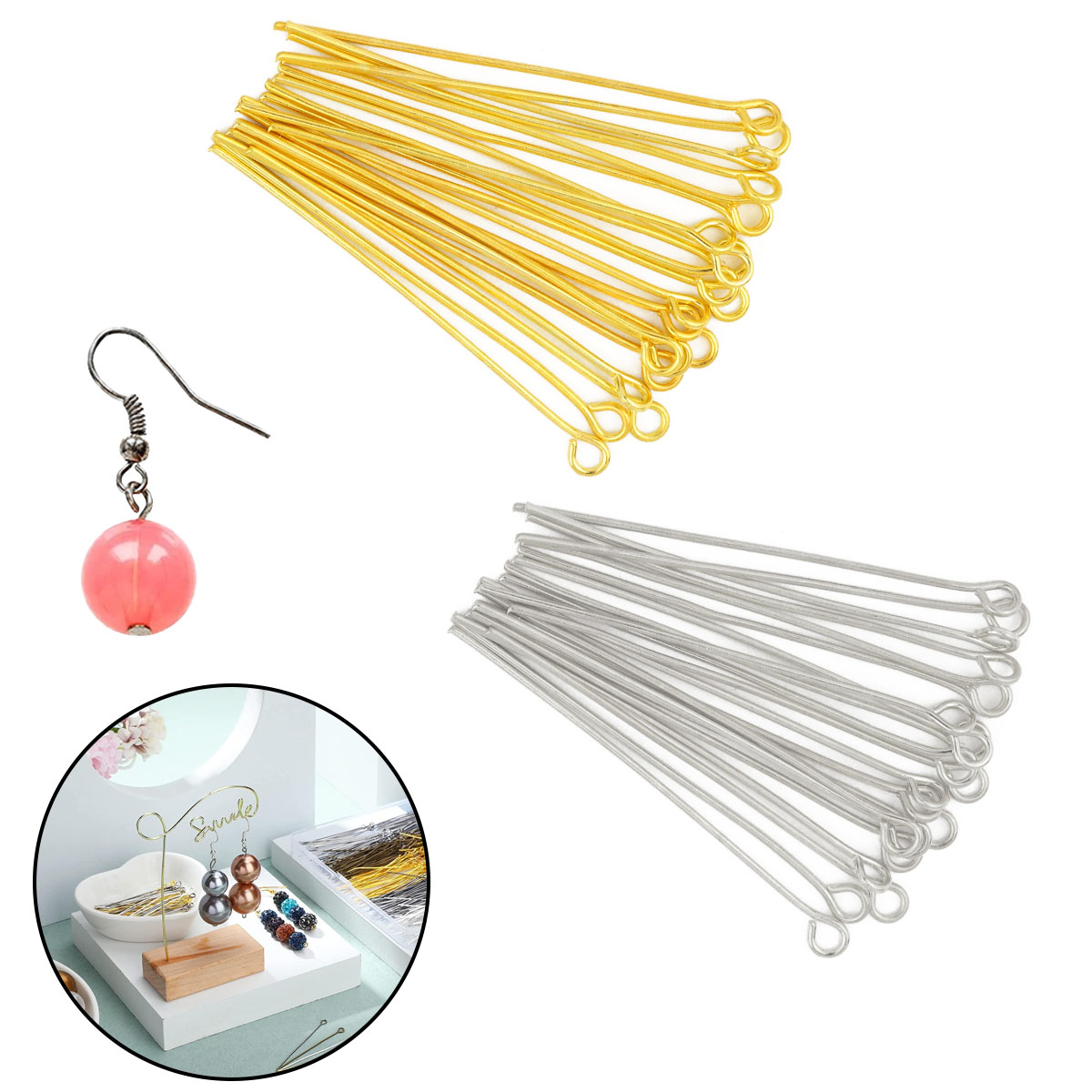 150 Stks/pak Metalen 9-Pins St - Jewelry Making Rivets recensie en prijs