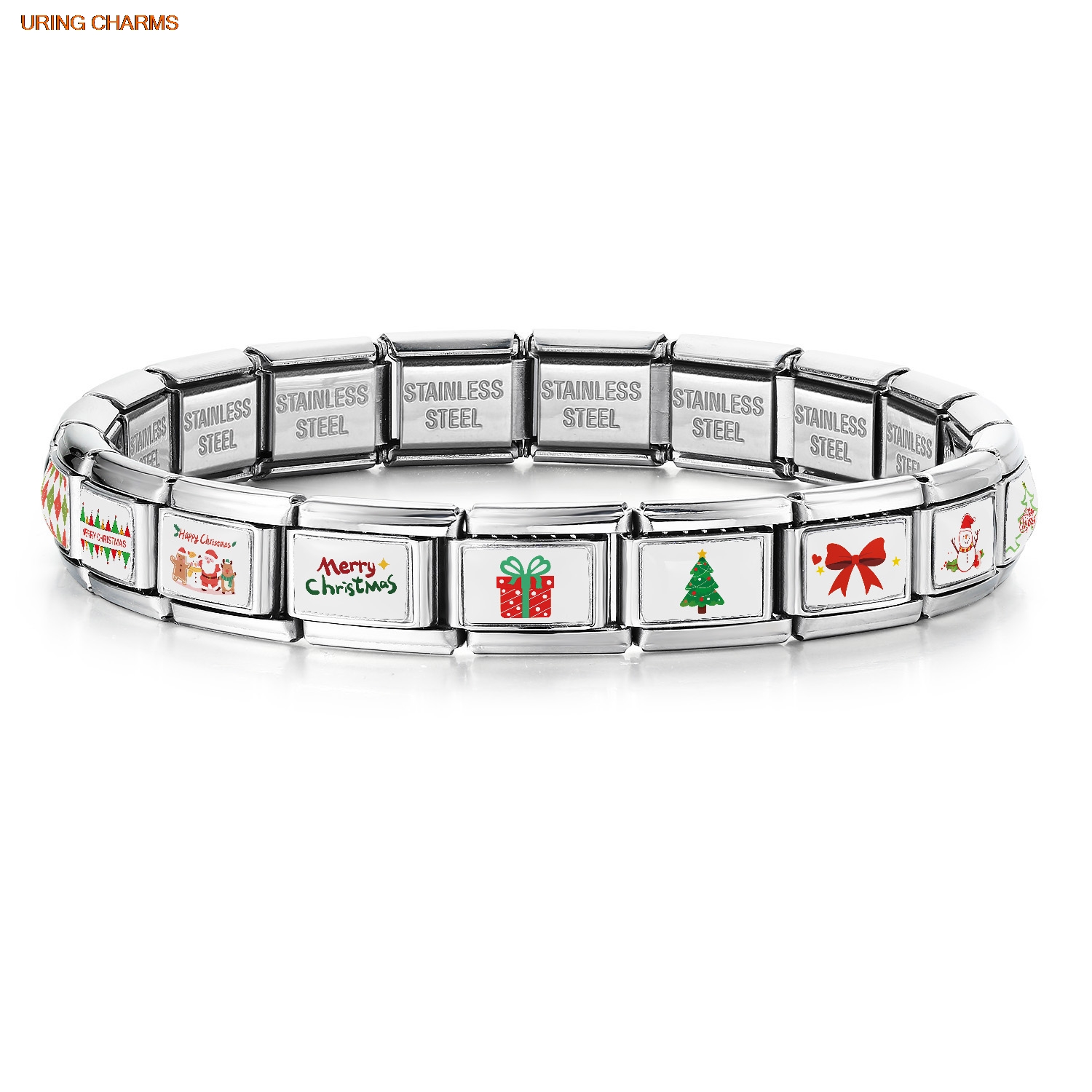 Klassieke kerstbedelketting bo - Jewelry Making Gloves recensie en prijs