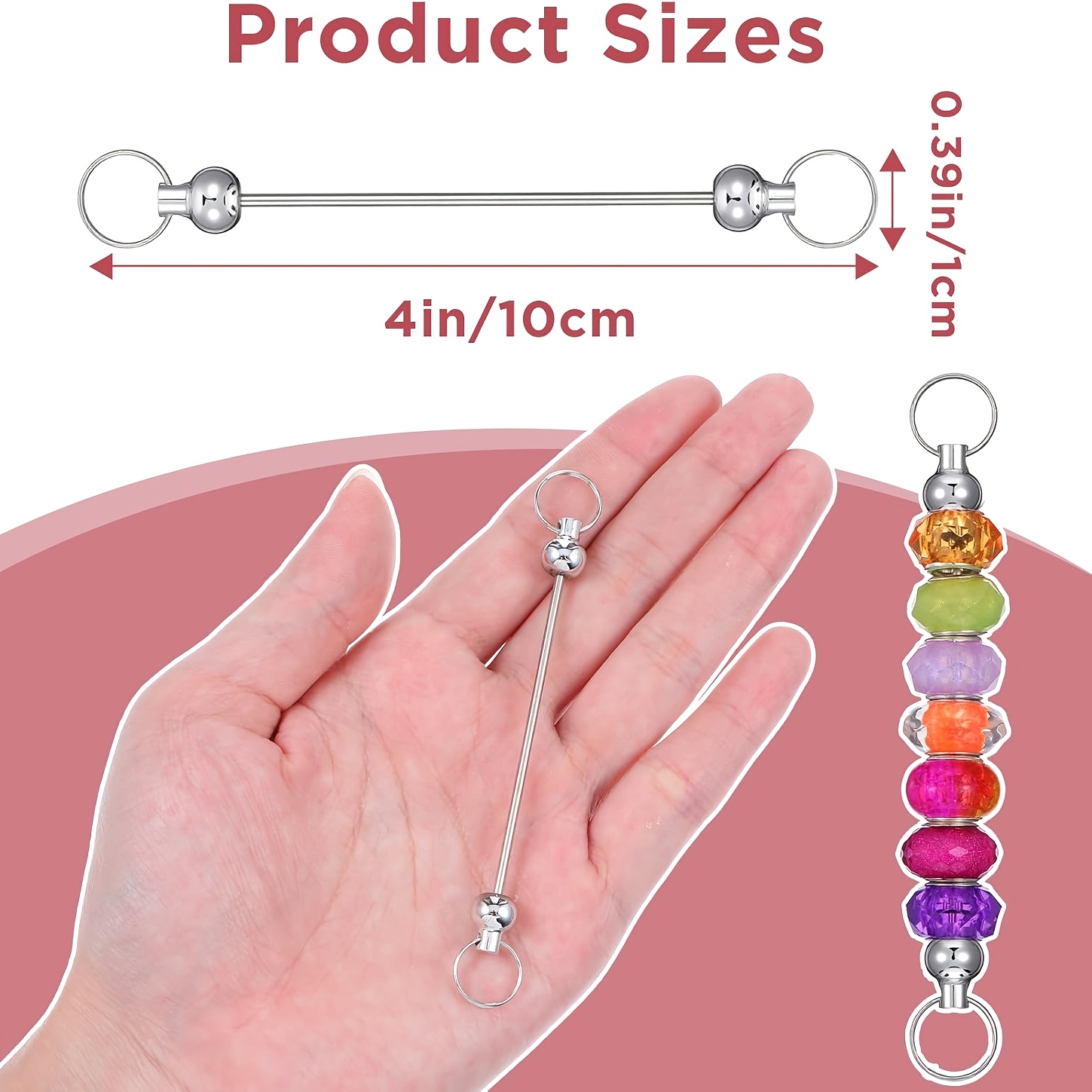 Afneembare sleutelhanger 30 st - Jewelry Making Supplies Wholesale recensie en prijs
