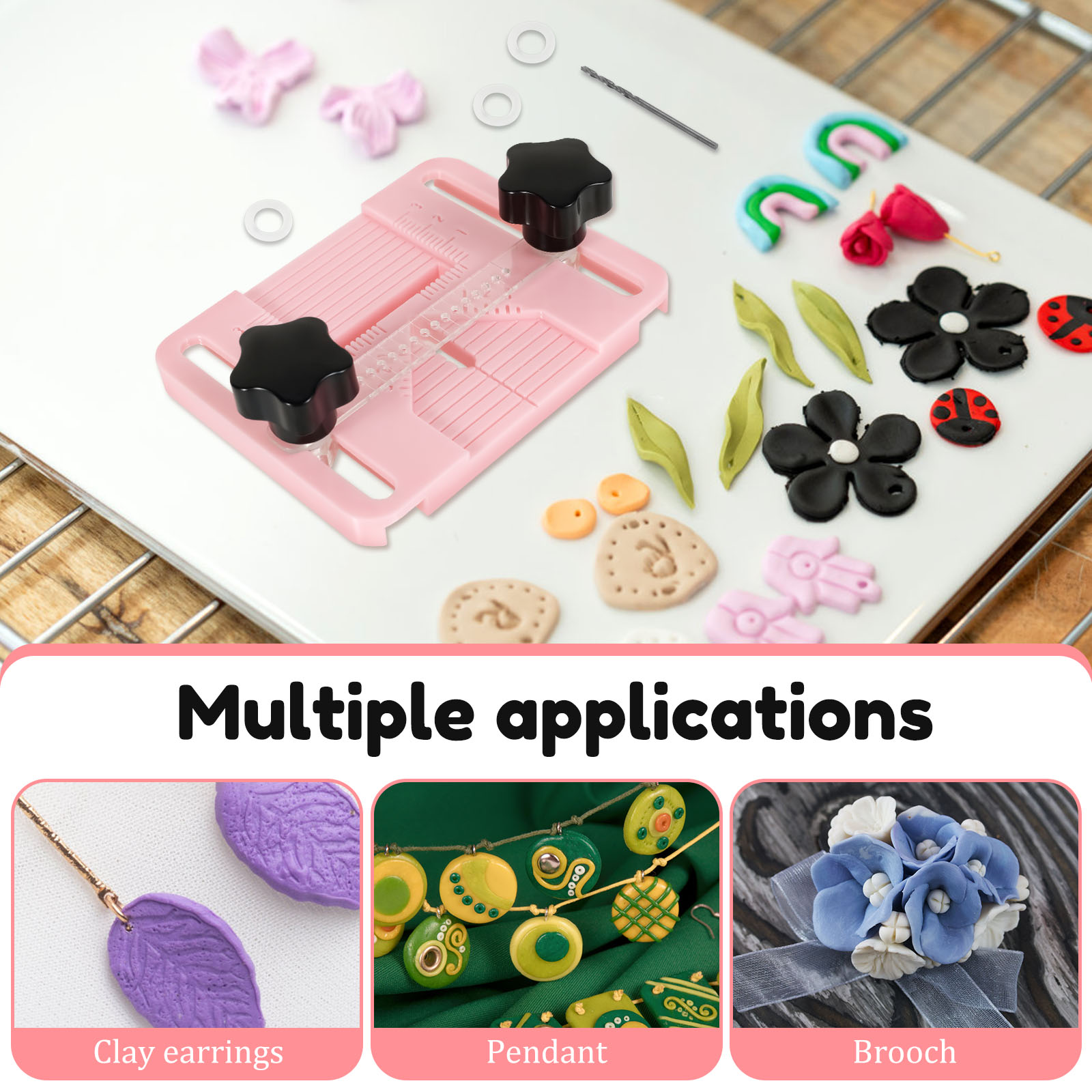 Polymeer Klei Oorbel Boorgelei - Jewelry Making Guide recensie en prijs