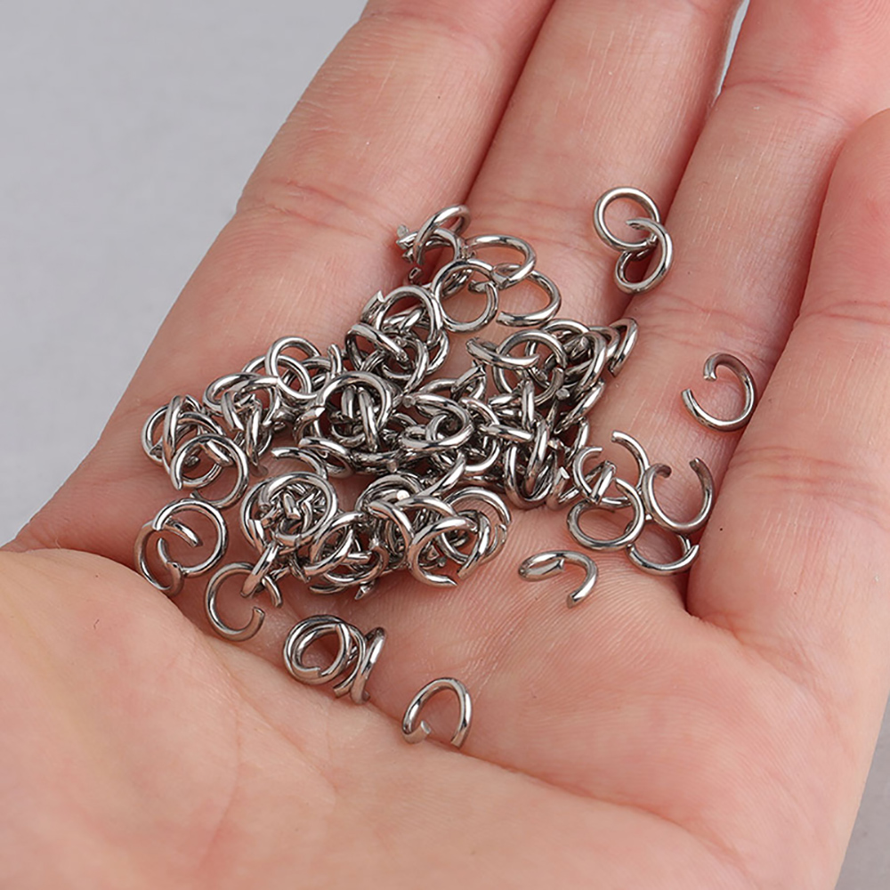 100-200 stks/partij Rvs Open R - Jewelry Making Supplies Wholesale recensie en prijs