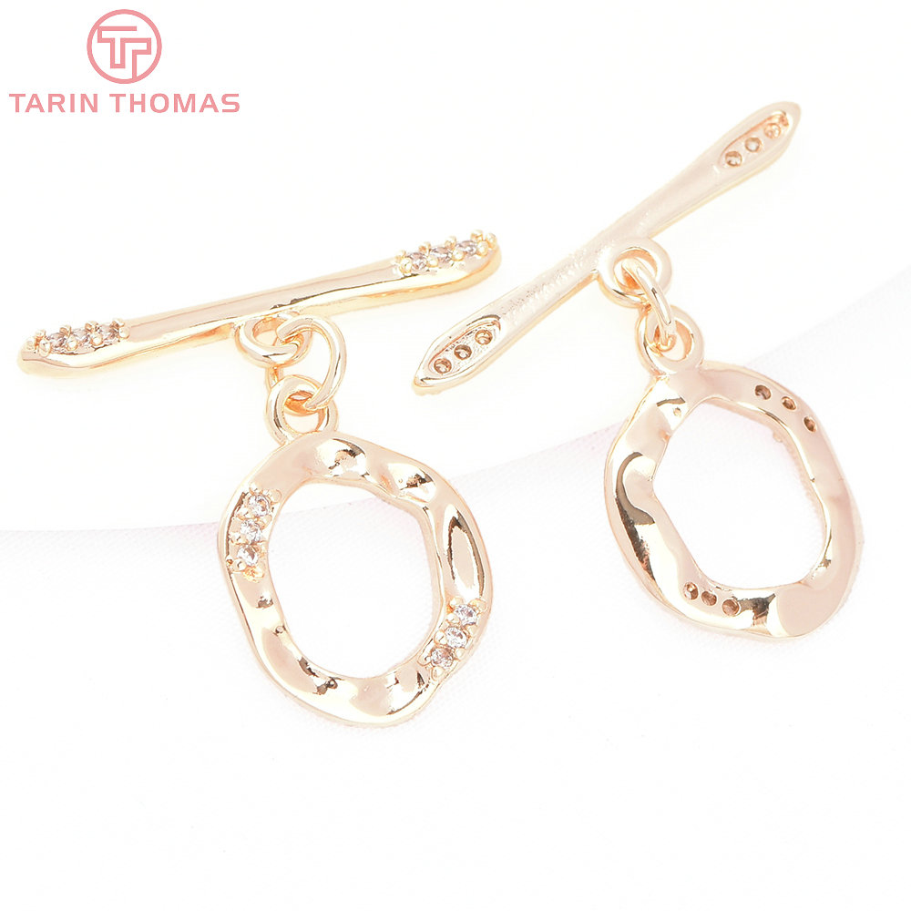 (8193) 4 Sets 24K Goudkleur Me - Toggle Clasp Gold recensie en prijs