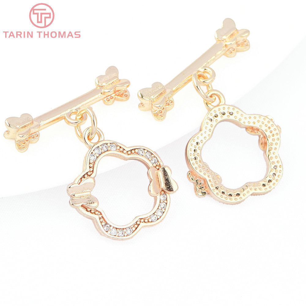 (8193) 4 Sets 24K Goudkleur Me - Toggle Clasp Gold recensie en prijs