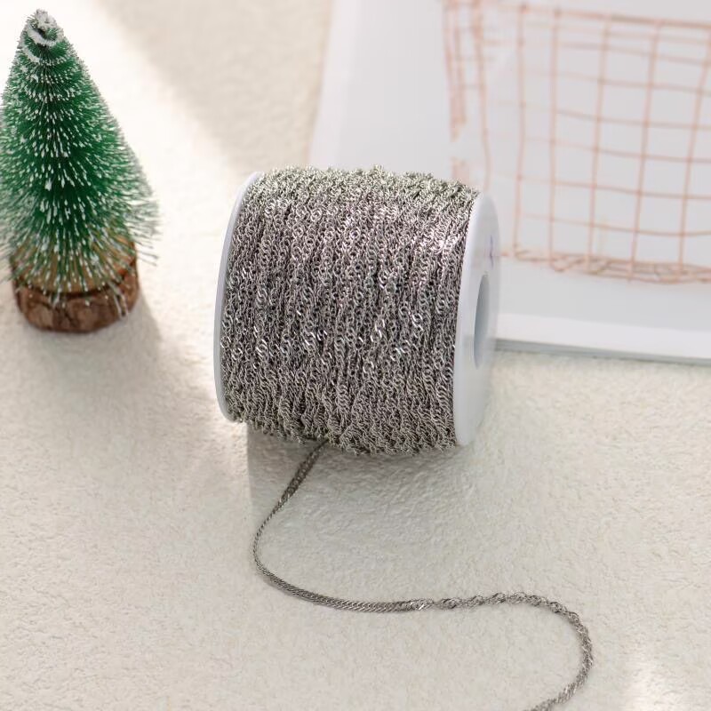 5 meter roestvrijstalen kettin - Jewelry Making Event recensie en prijs