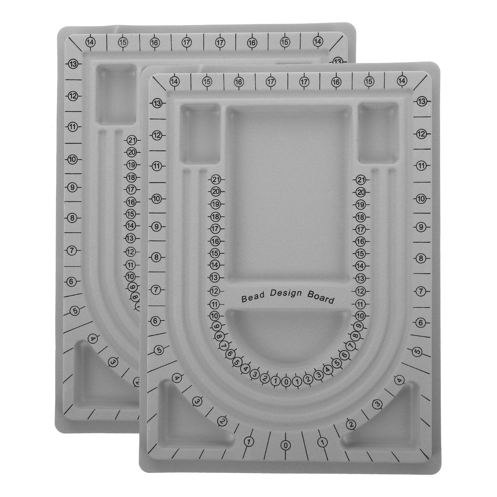 2 stuks kralenontwerpplaten ke - Bead Organizer Tray recensie en prijs