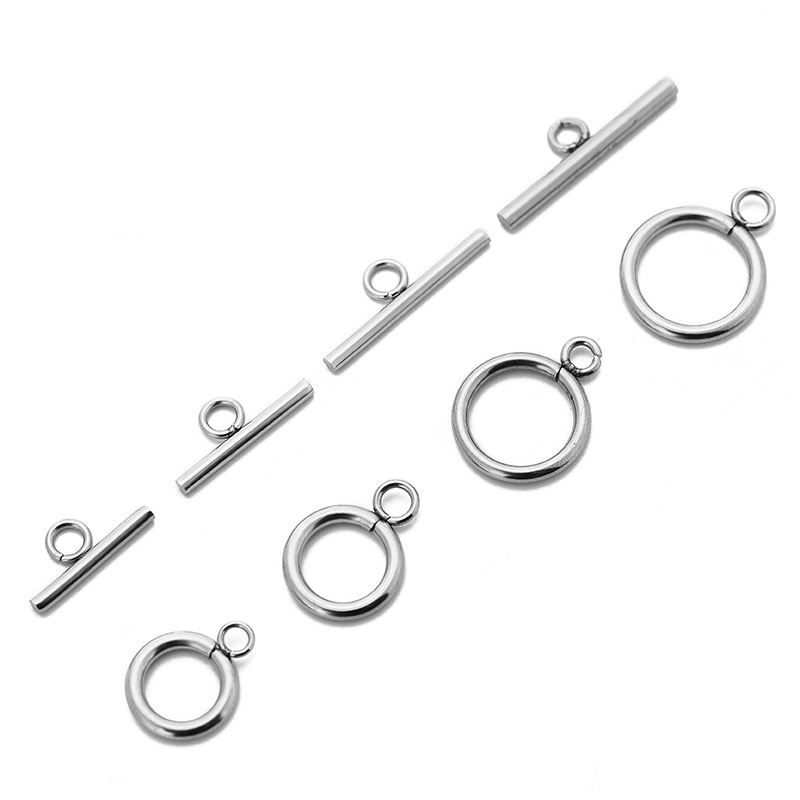 5/10 Sets/pak Rvs Ot Toggle Sl - Toggle Clasp Gold recensie en prijs