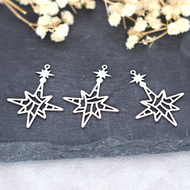 3 Stuks Gids Paal Ster Bedels  - Jewelry Making Guide recensie en prijs