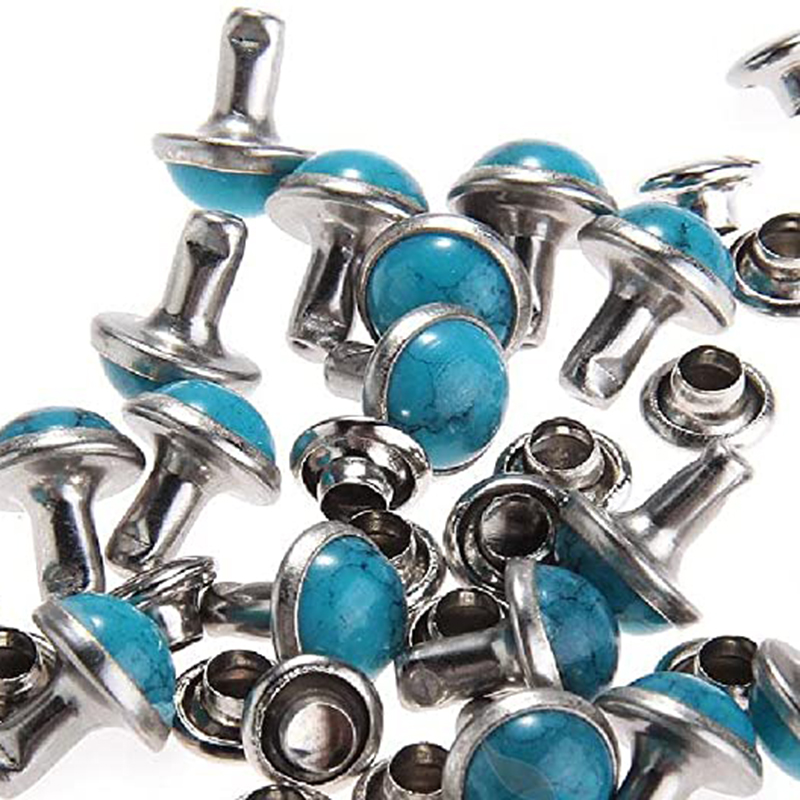 100Set Blauw Turquoise Klinkna - Jewelry Making Rivets recensie en prijs