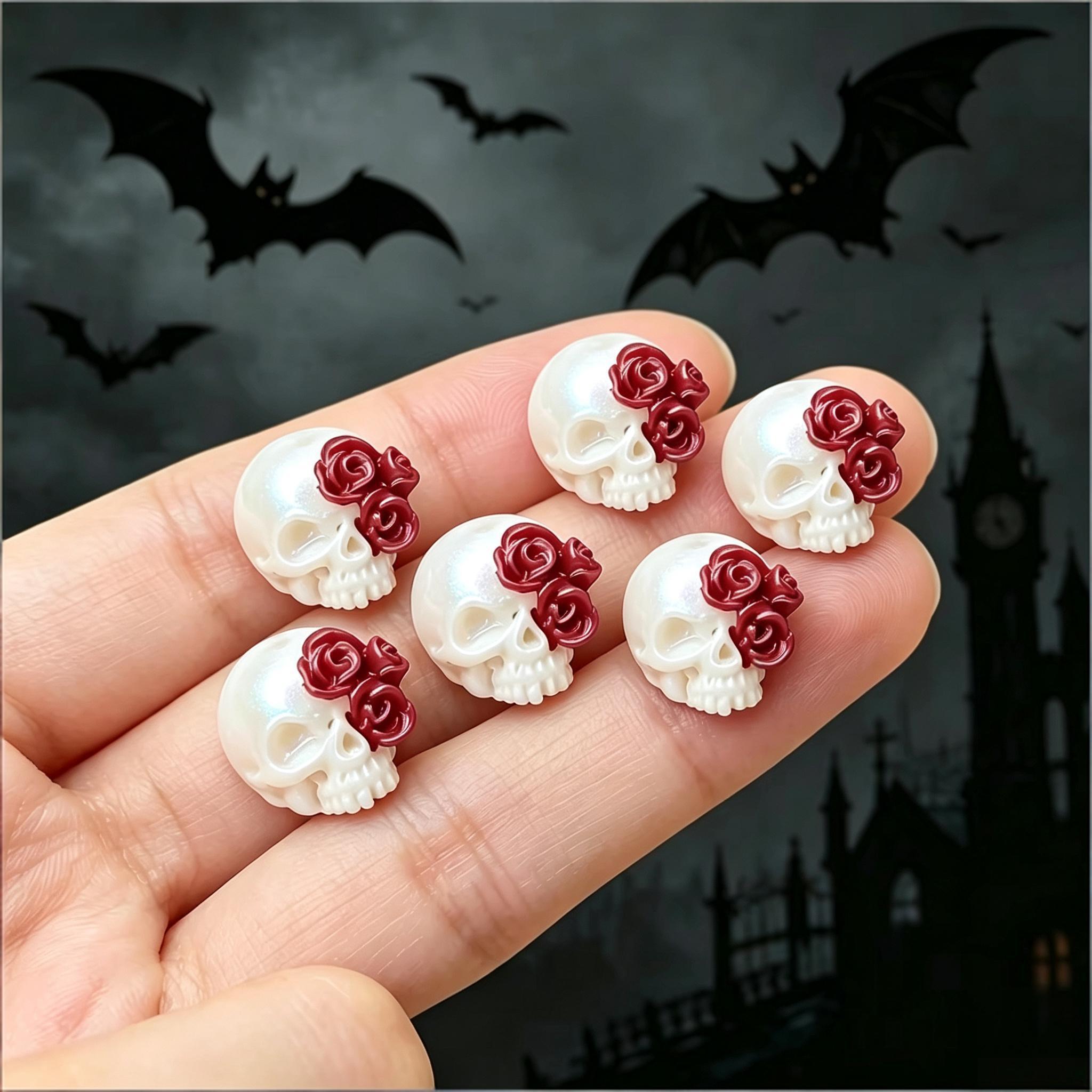 3D Rose Skull Hars Hangers Got - Jewelry Making Event recensie en prijs