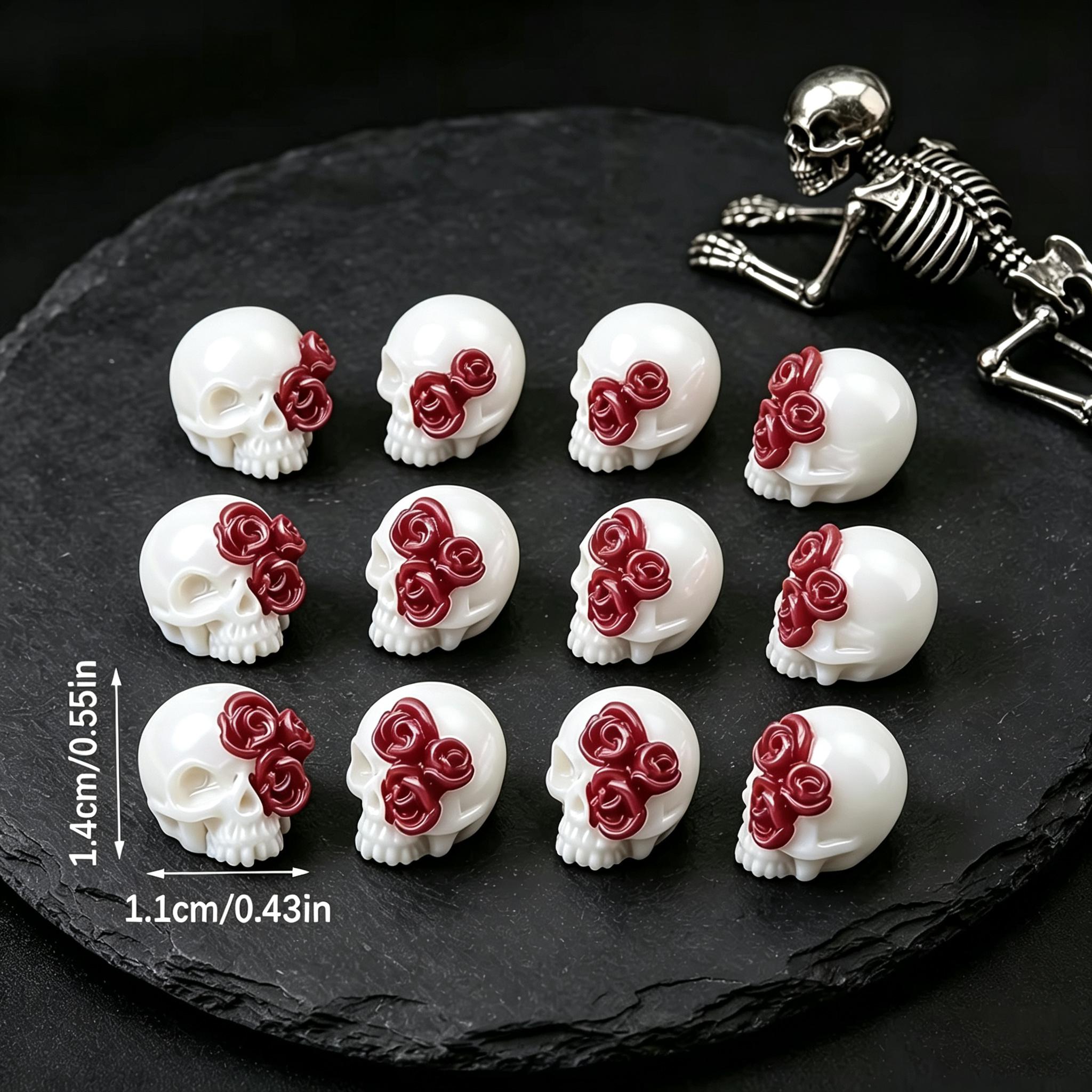 3D Rose Skull Hars Hangers Got - Jewelry Making Event recensie en prijs