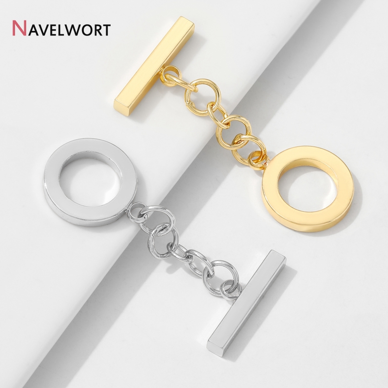 18K verguld messing metalen ro - Toggle Clasp Gold recensie en prijs