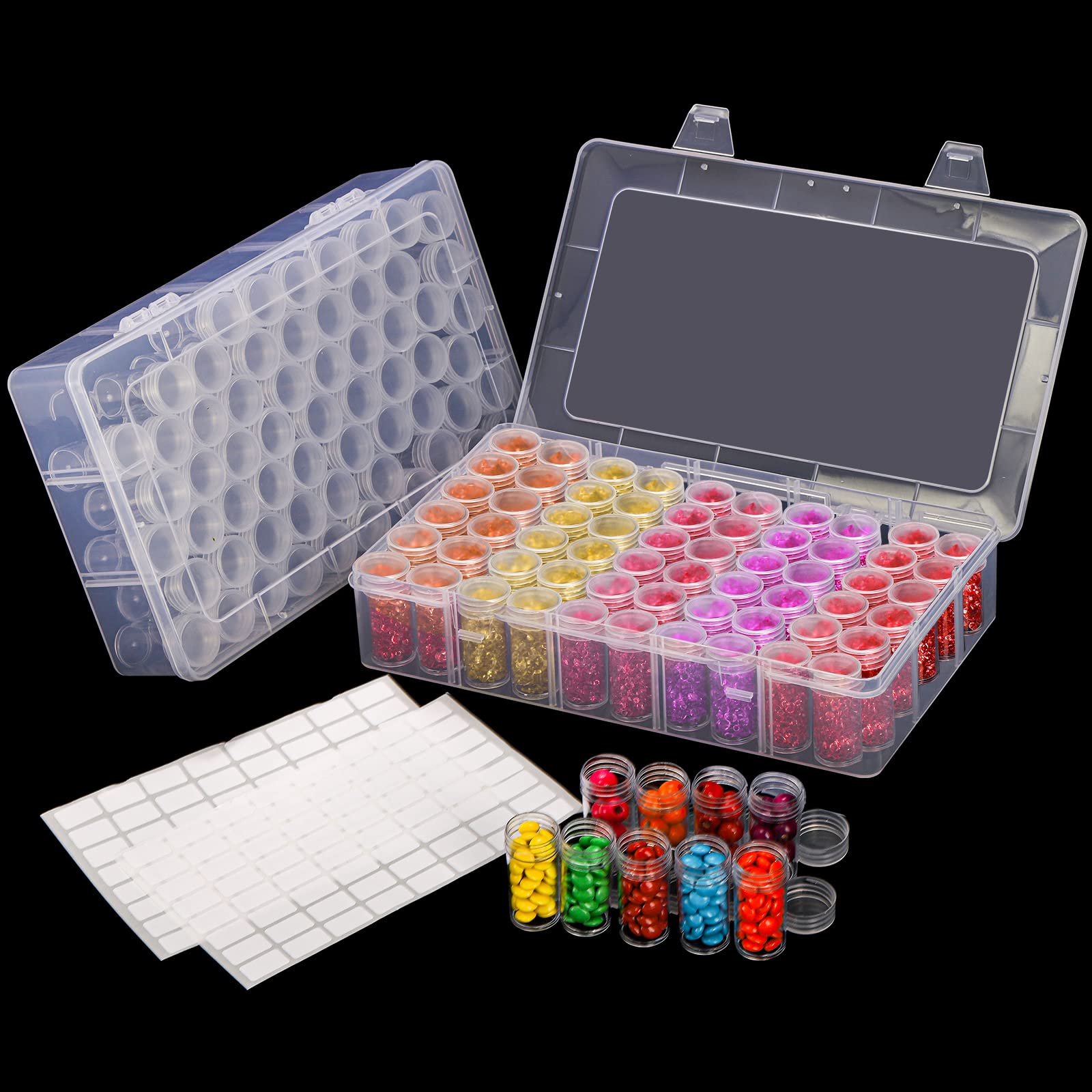 1pc 24/30//38/60 Slots Plastic - Bead Organizer Tray recensie en prijs