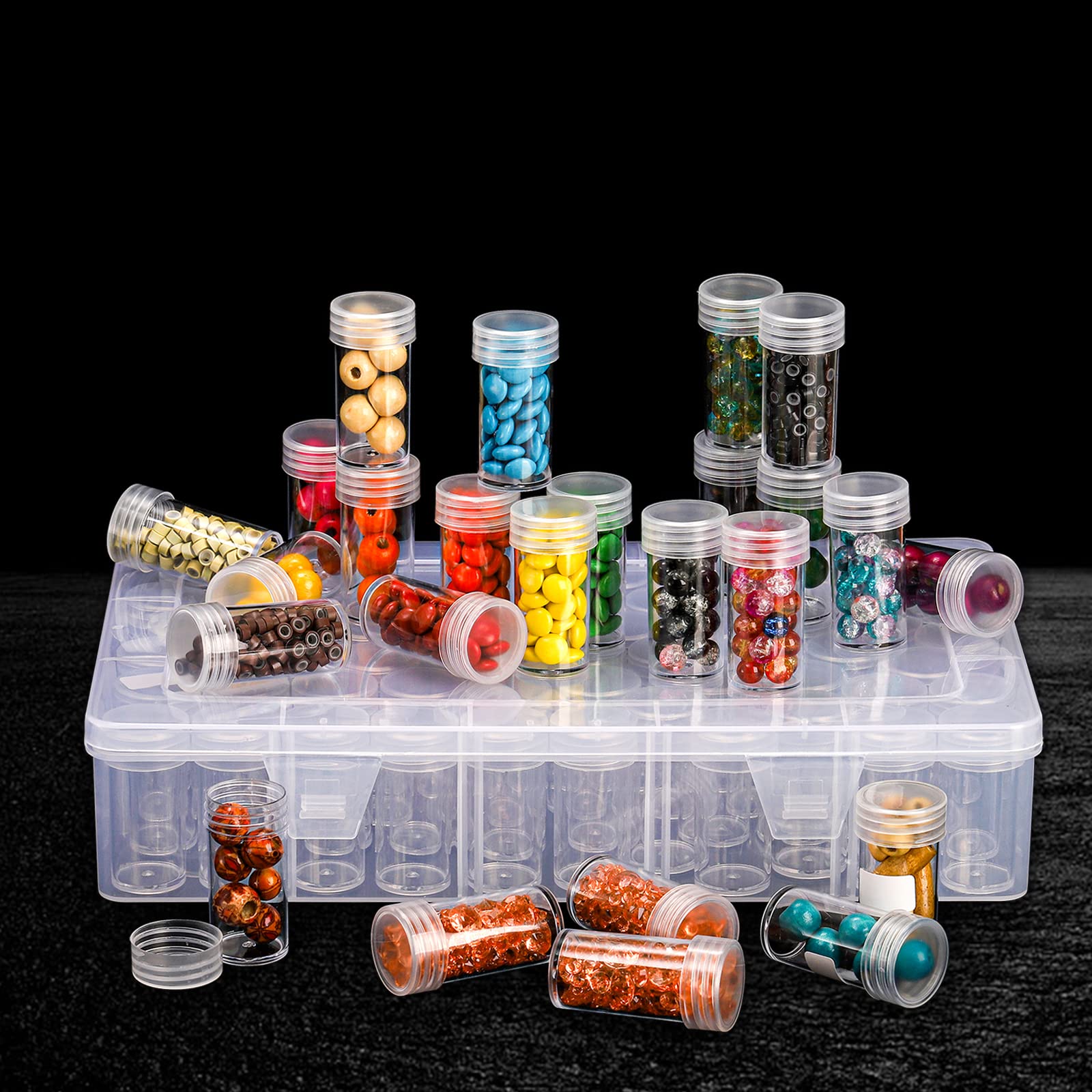1pc 24/30//38/60 Slots Plastic - Bead Organizer Tray recensie en prijs