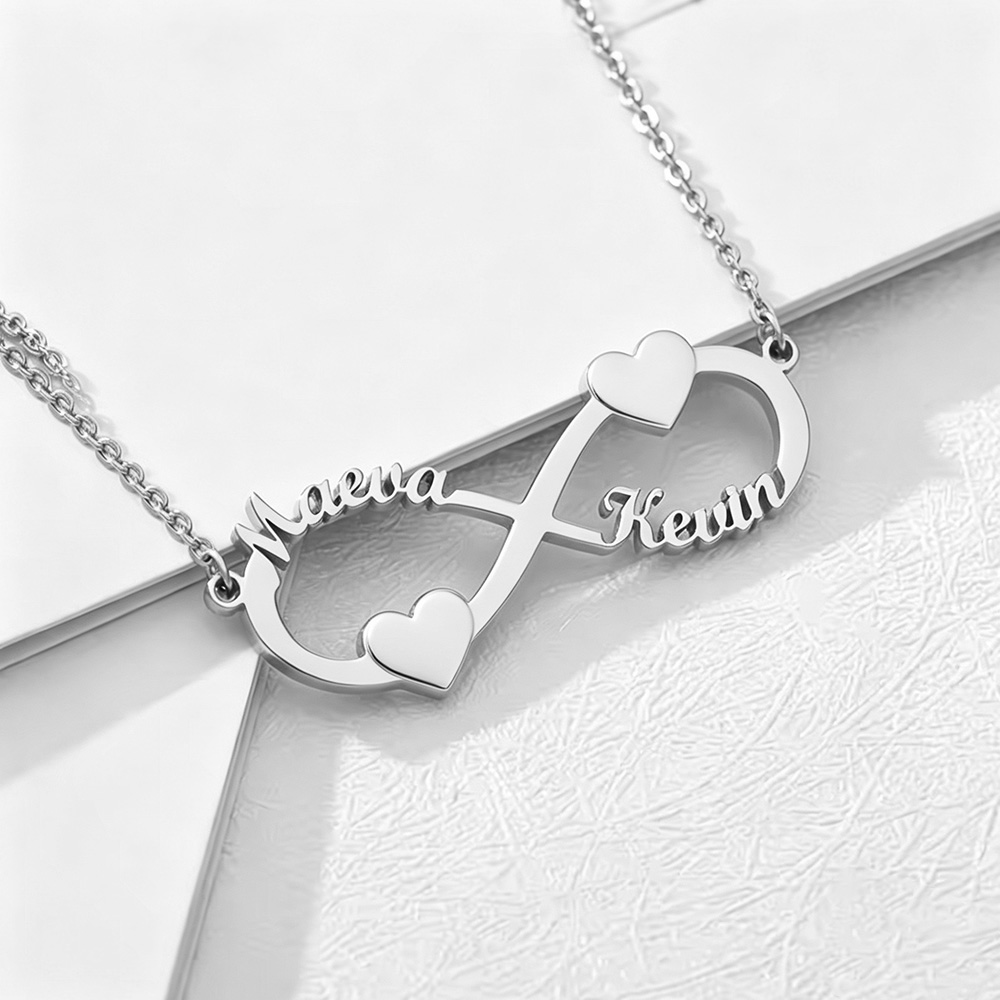 Aangepaste naamketting Infinit - Making Custom Jewelry recensie en prijs