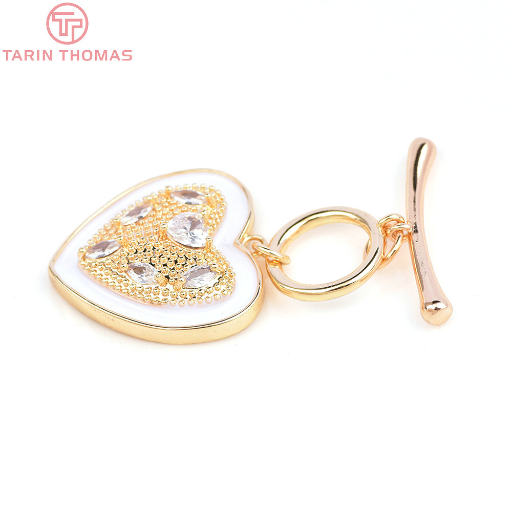 (6395) 2 Sets 24K Gold Plated  - Toggle Clasp Gold recensie en prijs