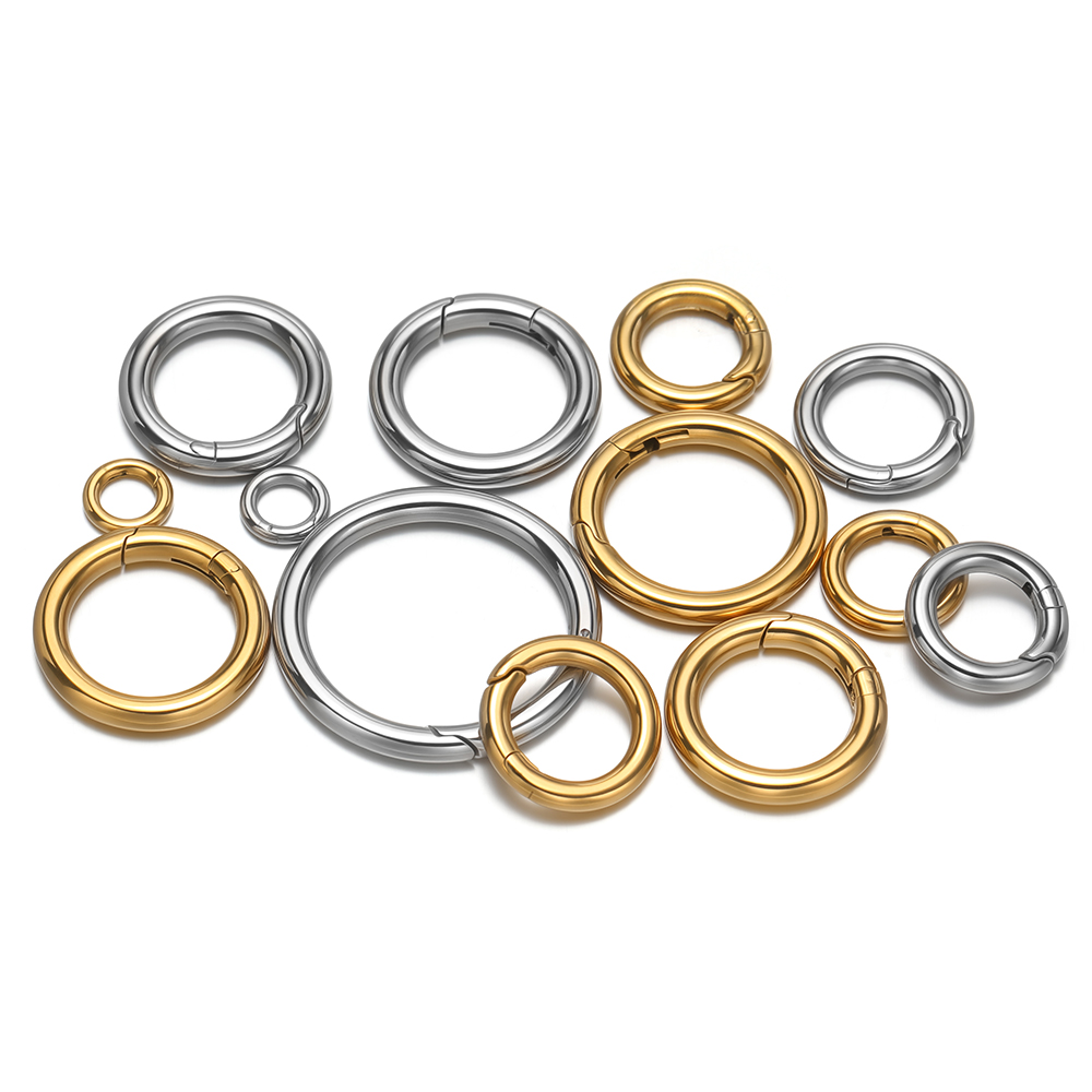 2 stks/partij Ronde Lente Slui - Jewelry Making School recensie en prijs