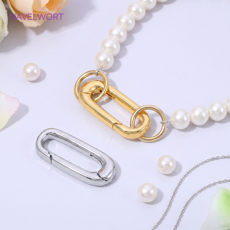 1/2/4 Stuks 18K Verguld Ovaal  - Jewelry Making School recensie en prijs