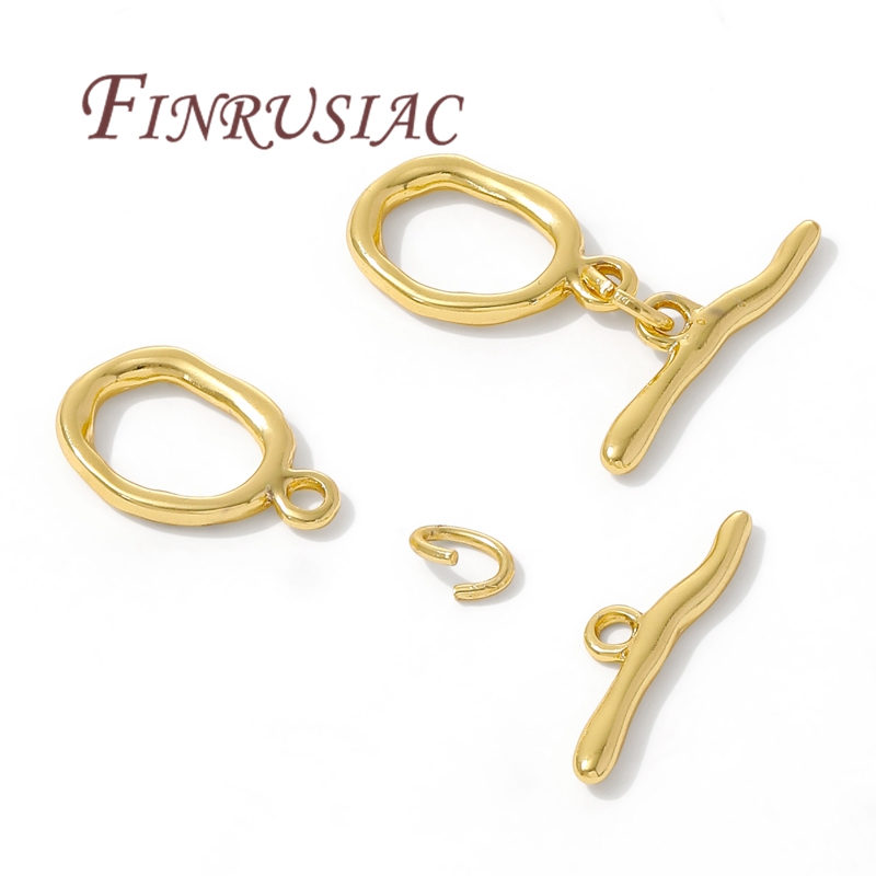 18K Vergulde Toggle Sluiting V - Toggle Clasp Gold recensie en prijs