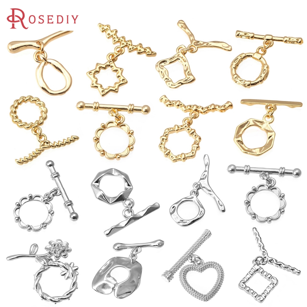 6 Sets 18 K Goud Kleur Messing - Toggle Clasp Gold recensie en prijs