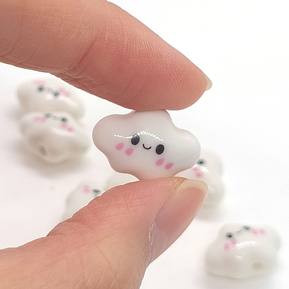 10 stuks kleurrijke mollige la - Jewelry Making Event recensie en prijs