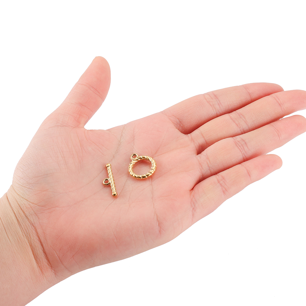 3 Sets 16 Stijlen Hoge Kwalite - Toggle Clasp Gold recensie en prijs