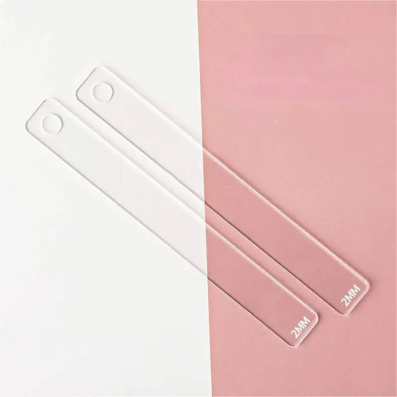 10 stks Klei Liniaal Acryl Zac - Jewelry Making Guide recensie en prijs