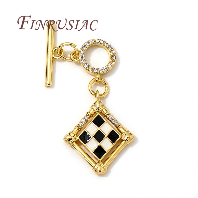 18K vergulde toggle sluitingen - Toggle Clasp Gold recensie en prijs