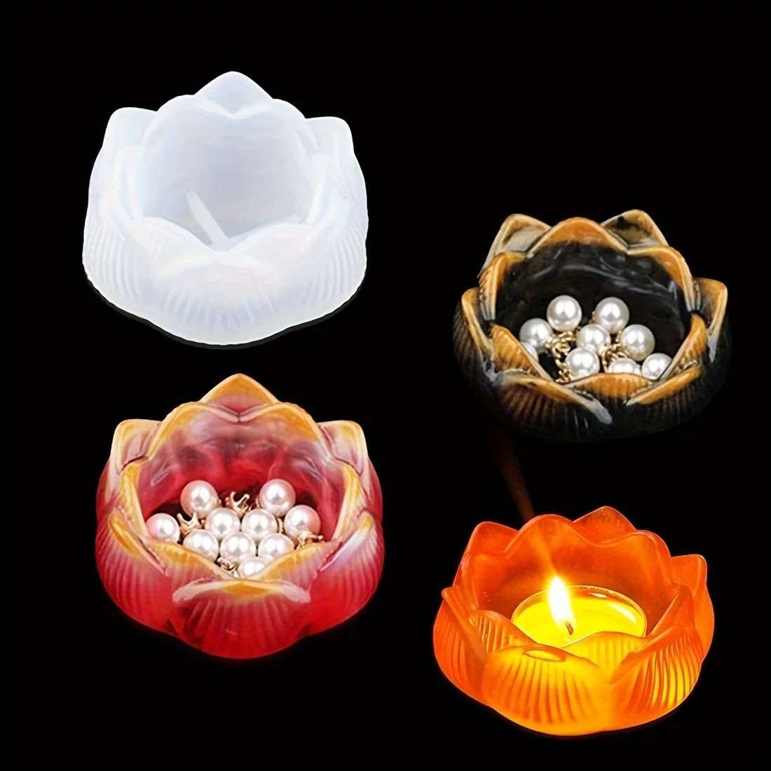 1 st DIY Lotusbloem Siliconen  - Jewelry Making Light recensie en prijs