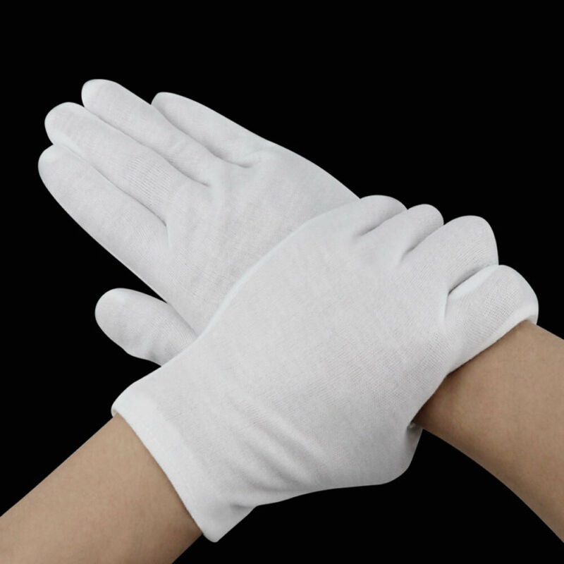 24 STKS Witte Handschoenen 12  - Jewelry Making Gloves recensie en prijs
