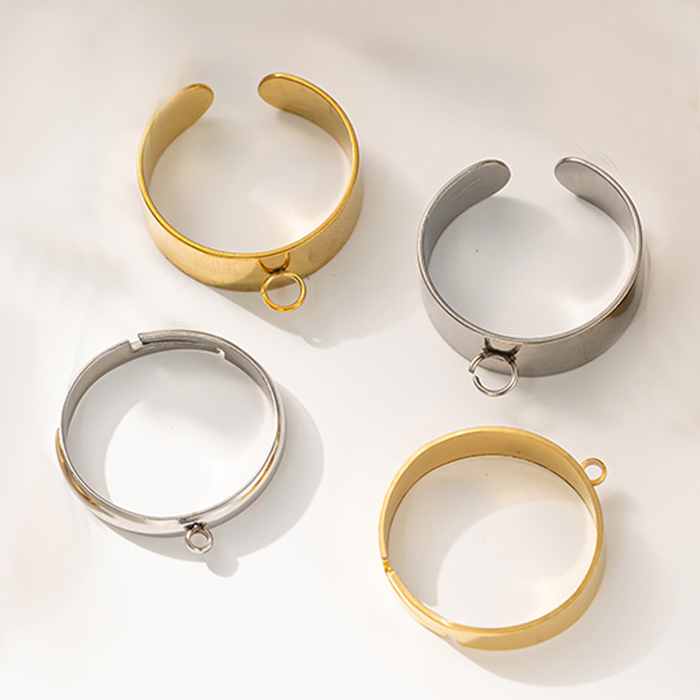 5 stks/partij Rvs Goud Kleur O - Jewelry Making For Adults recensie en prijs