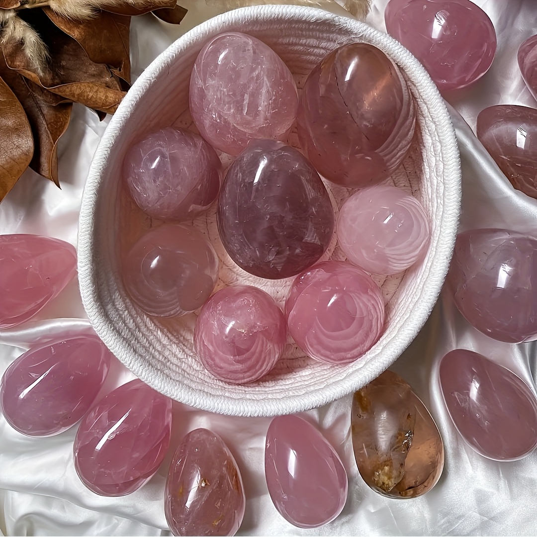 1 stuk Rozenkwarts-ei - Boheem - Jewelry Making Light recensie en prijs