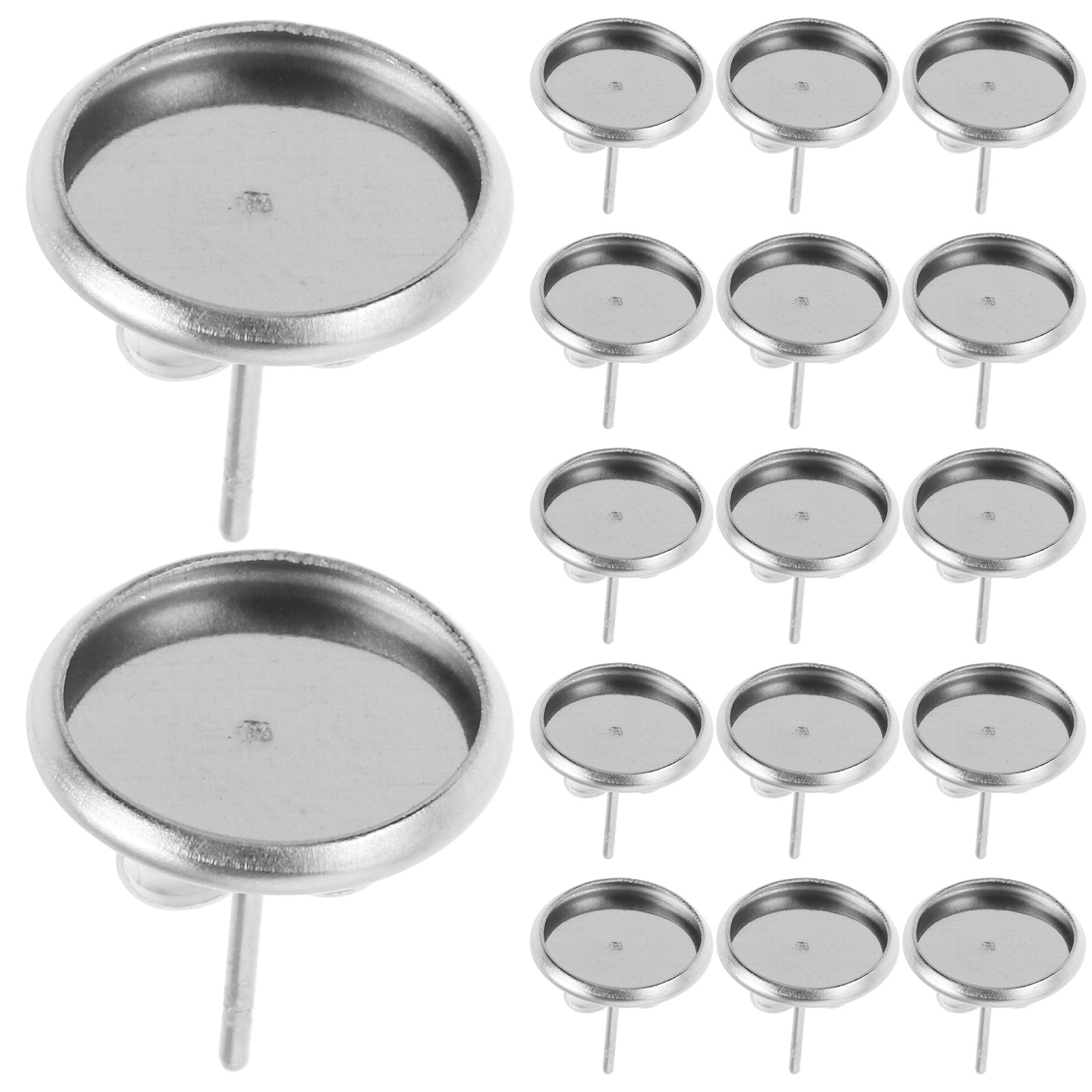20 stuks metalen blanco oorbel - Jewelry Making Gemstones recensie en prijs