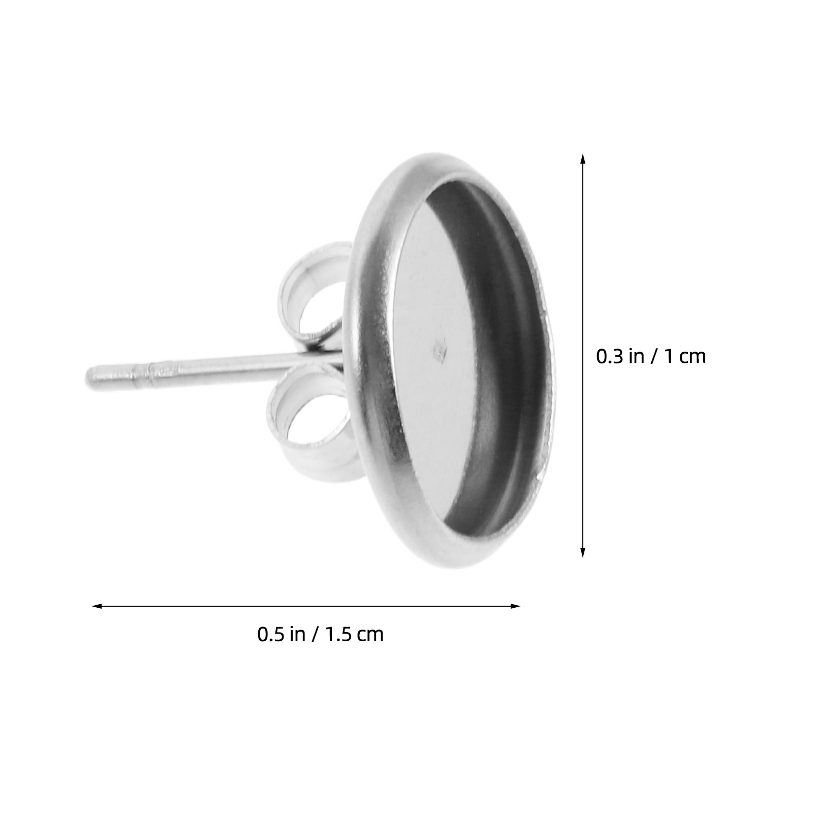 20 stuks metalen blanco oorbel - Jewelry Making Gemstones recensie en prijs